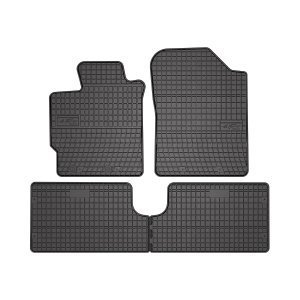Toyota Yaris Floor Mats - Omac - El Toro Rubber - Black - '13-'20